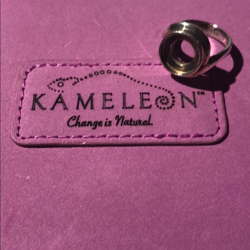 Kameleon ~ Sterling Silver ~JewelPop ~ Ring